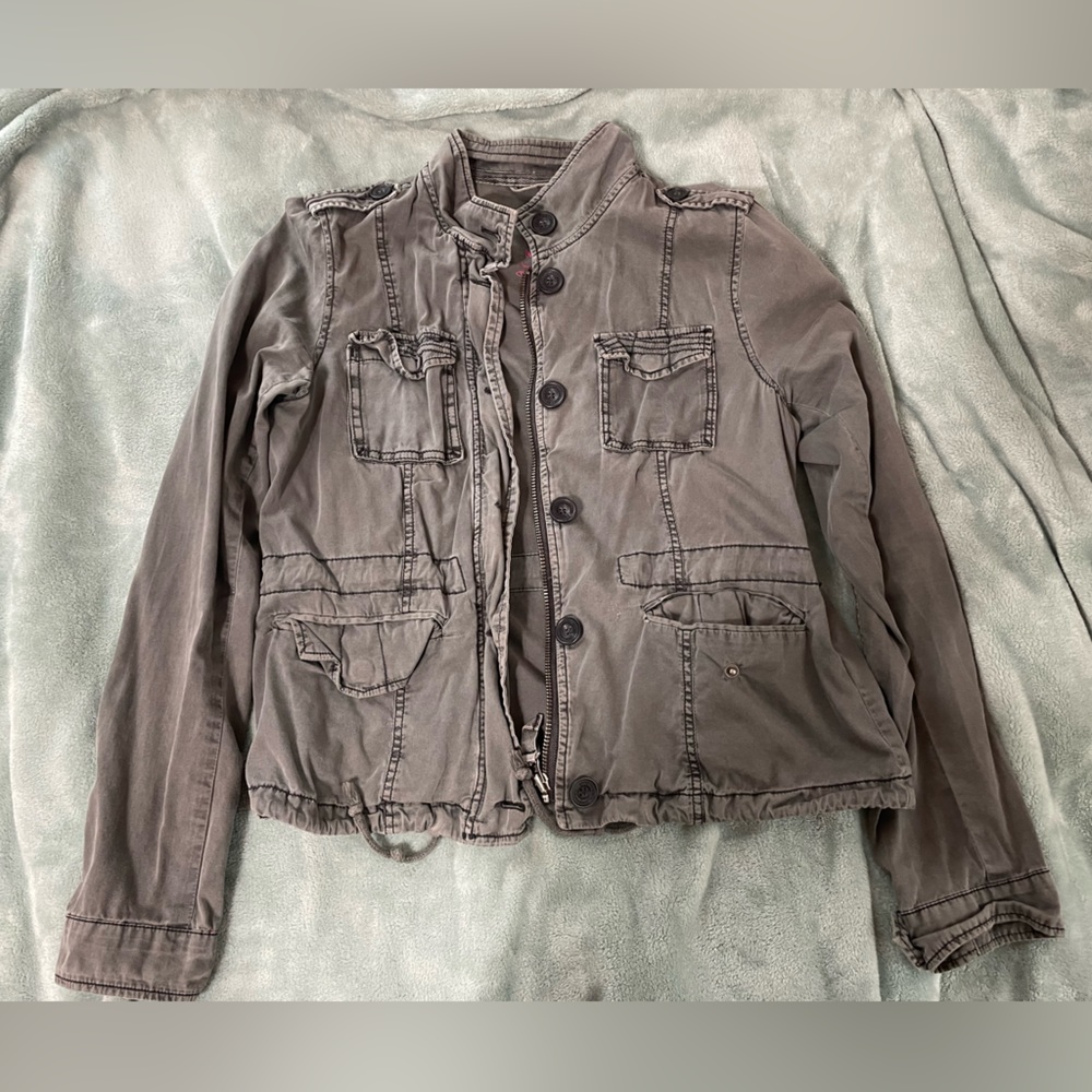 Gray Jacket with pockets